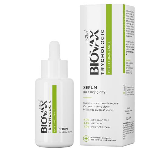 BIOVAX Trychologic Przetłuszczanie Serum do sk&oacute;ry głowy, 50ml