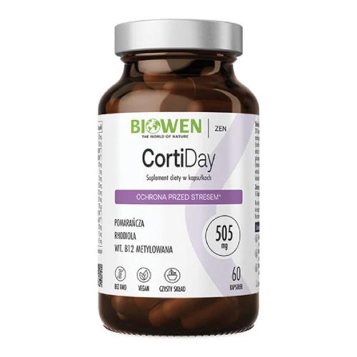 Zdjęcie produktu - Biowen CortiDay, 60 kaps. - suplement diety z witaminami