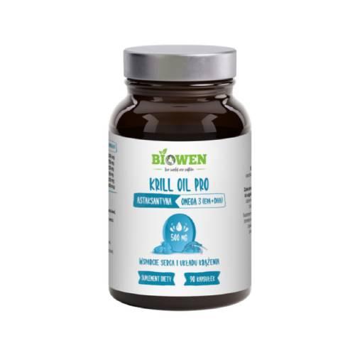 Zdjęcie produktu - Biowen Krill Oil Pro 500 mg, 90 kaps.