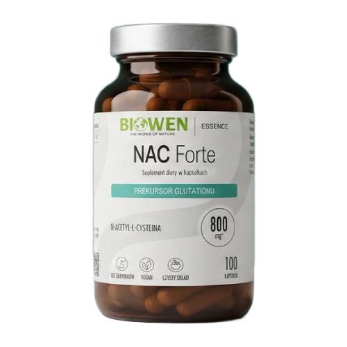 Zdjęcie produktu - Biowen Nac Forte, 100 kaps.