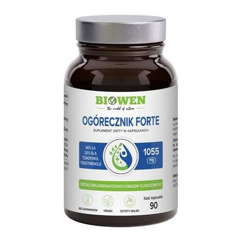 Zdjęcie produktu - Biowen Og&oacute;recznik Forte, 90 kaps.