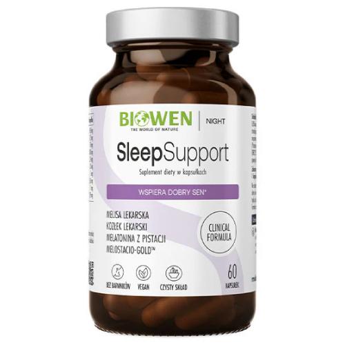 Zdjęcie produktu - Biowen Sleep Support, 60 kaps.