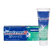 Zdjęcie produktu - BLEND-A-MED 3D White Pasta do zęb&oacute;w Extreme Mint Kiss, 75ml
