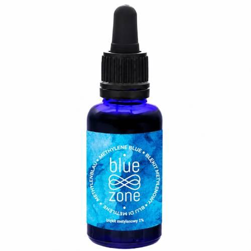 Zdjęcie produktu - Blue Zone Fotoaktywny Błękit metylenowy 1%, 30 ml