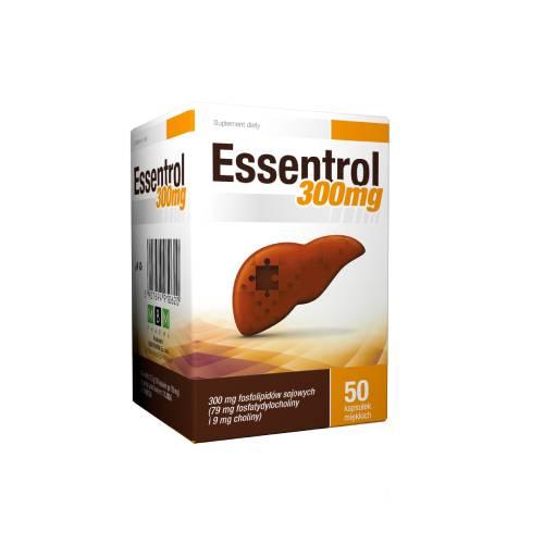 Miniaturka artykułu - MBM Pharma Essentrol 300 mg, 50 kaps.