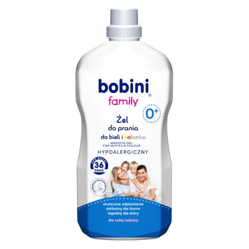 Zdjęcie produktu - BOBINI Family Hypoalergiczny żel do prania 1,8L