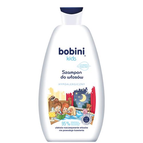 Zdjęcie produktu - BOBINI KIDS Hypoalergiczny szampon do włos&oacute;w, 500ml