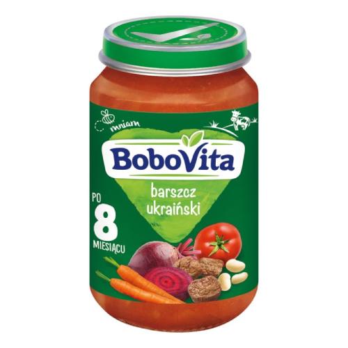 Zdjęcie produktu - BoboVita Barszcz ukraiński po 8 miesiącu, 190 g