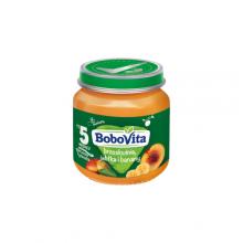 Zdjęcie produktu - BoboVita Brzoskwinie jabłka i banany po 5 miesiącu, 125 g