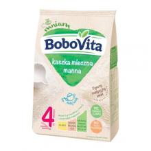 BoboVita Kaszka manna mleczna bez dodatku cukru po 4 miesiącu, 230 g