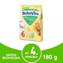 BoboVita Kaszka ryżowa brzoskwinia - 180g