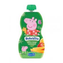BoboVita Peppa Pig Mus Jabłko, mango, pomarańcza, 100 g