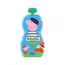 Zdjęcie produktu - BoboVita Świnka Peppa Mus Truskawka wiśnia banan, 100 g
