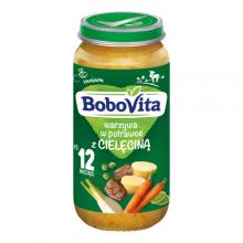 BoboVita Warzywa w potrawce z cielęciną po 12 miesiącu, 250 g