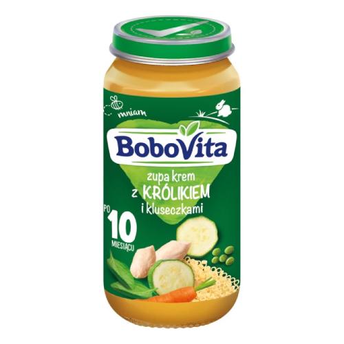 Zdjęcie produktu - BoboVita Zupa krem z kr&oacute;likiem i kluseczkami po 10 miesiącu, 250 g
