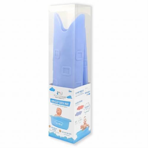 Zdjęcie produktu - BOCIOLAND Niebieska mata antypoślizgowa do kąpieli Krokodyl, 1 szt.
