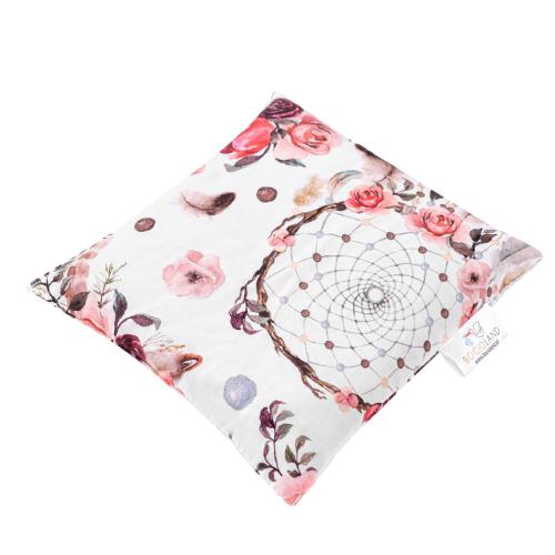 Zdjęcie produktu - BOCIOLAND Termofor z pestek wiśni duży Łapacz boho