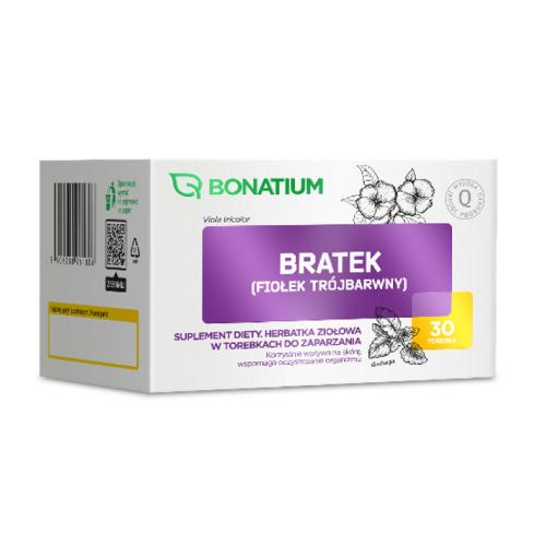 Zdjęcie produktu - Bonatium Bratek (fiołek tr&oacute;jbarwny) herbata ziołowa, 2gx30 sztuk