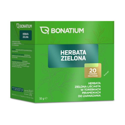Zdjęcie produktu - Bonatium Herbata zielona, 1.6gx20 sztuk