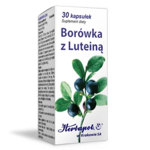 Zdjęcie produktu - Bor&oacute;wka z luteiną, 30 kaps.