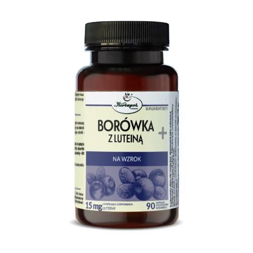 Zdjęcie produktu - Bor&oacute;wka z luteiną + Na wzrok, 90 kaps.