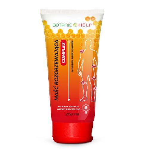 Zdjęcie produktu - BotanicHELP Maść rozgrzewająca complex, 200ml