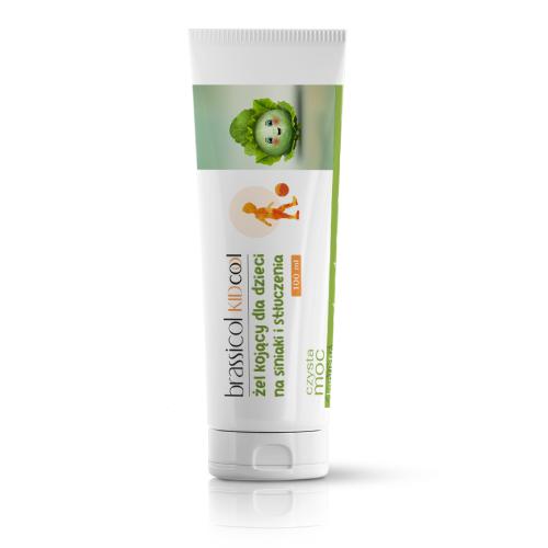 Zdjęcie produktu - Brassicol KIDcool Żel kojący dla dzieci na siniaki i stłuczenia, 100ml