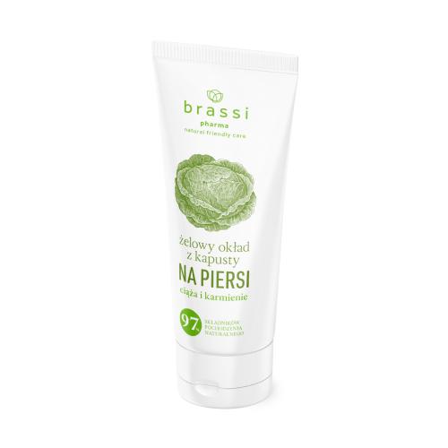 Zdjęcie produktu - Brassipharma Żelowy okład z kapusty na piersi - ciąża i karmienie, 75ml