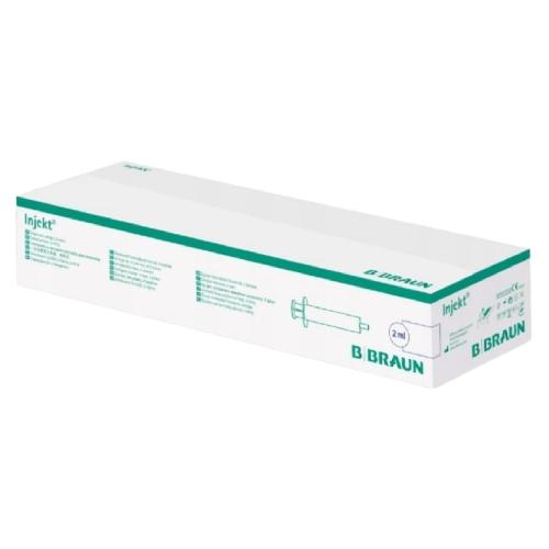 BRAUN INJEKT Strzykawka 2 ml, 100 szt.