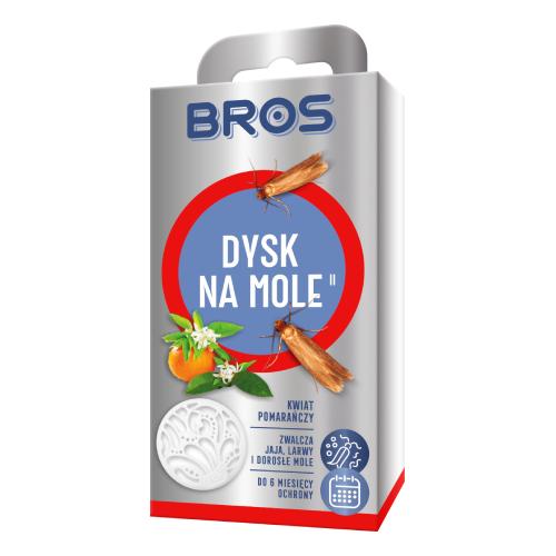 Zdjęcie produktu - BROS Dysk na mole Kwiat pomarańczy, 1 szt.