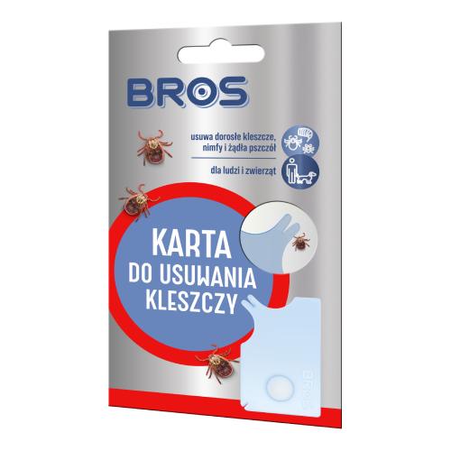 Zdjęcie produktu - BROS Karta do usuwania kleszczy, 1 szt.