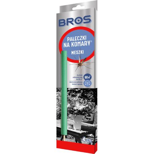 Zdjęcie produktu - BROS Pałeczki na komary i meszki, 4szt.