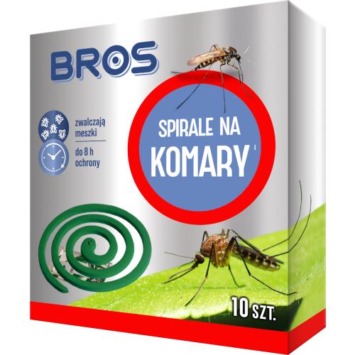 Zdjęcie produktu - BROS Spirale na komary, 10szt.