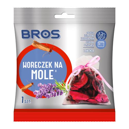 Zdjęcie produktu - BROS Woreczek na mole lawendowy, 1 szt.