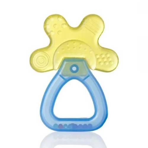 BRUSHBABY Cool&Calm Chłodzący gryzak grzechotka dla dzieci 4m+