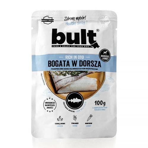 Zdjęcie produktu - Bult Mokra karma dla psa Dorsz (dorosły), 100 g