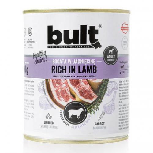 Zdjęcie produktu - Bult Mokra karma dla psa Jagnięcina (dorosły), 800 g 