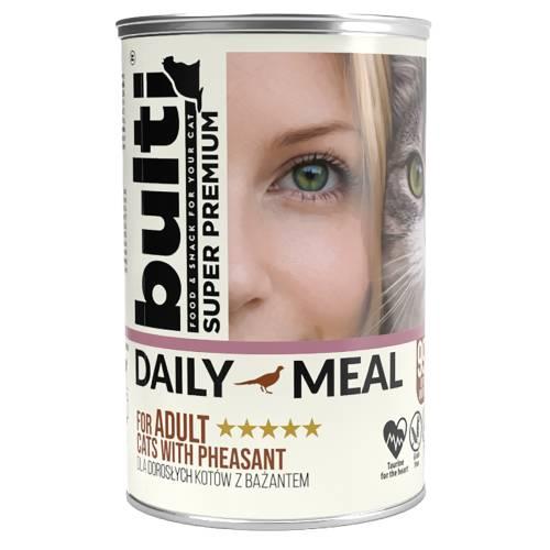 Zdjęcie produktu - Bulti Daily Meal Adult Mokra karma dla kota Bażant (dorosły), 400 g