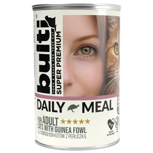 Zdjęcie produktu - Bulti Daily Meal Adult Mokra karma dla kota Perliczka (dorosły), 400 g