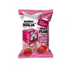 Zdjęcie produktu - BUNNY NINJA Fruit Fluk Przekąska owocowa o smaku jabłko-malina, 15g