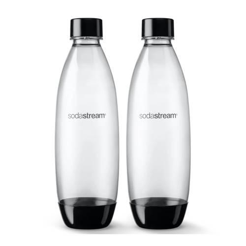 Zdjęcie produktu - SodaStream Butelki na wodę Fuse czarne, 2x1l