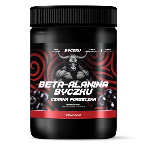 Zdjęcie produktu - Byczku Beta-alanina Byczku czarna porzeczka, 500 g
