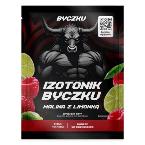 Zdjęcie produktu - Byczku Izotonik Byczku malina z limonką, 31,5 g