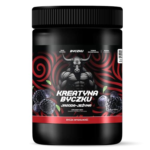 Zdjęcie produktu - Byczku Kreatyna Byczku jagoda-jeżyna, 500 g