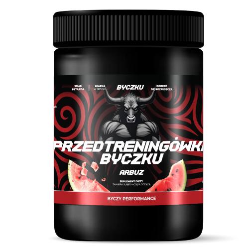 Zdjęcie produktu - Byczku Przedtrening&oacute;wka Byczku arbuz, 500 g
