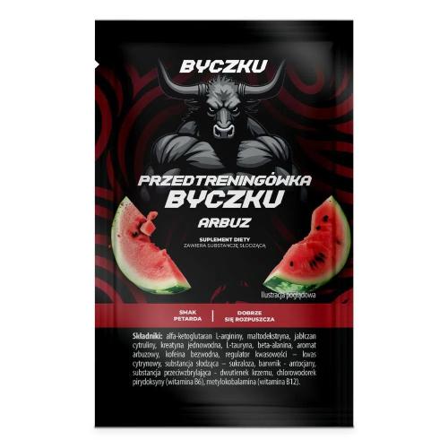 Zdjęcie produktu - Byczku Przedtrening&oacute;wka Byczku arbuz, 14 g