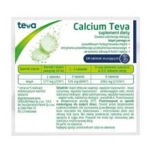 Zdjęcie produktu - Calcium Pliva - 14 tabletek musujących 