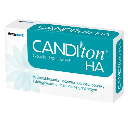 Zdjęcie produktu - Canditon HA Globulki dopochwowe, 10 szt.