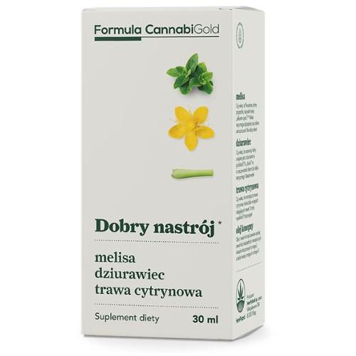Formula CannabiGold Dobry nastr&oacute;j Olejek, 30ml