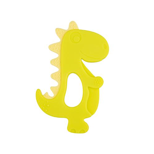 Zdjęcie produktu - CANPOL BABIES Gryzak silikonowy zielony dinozaur 51/006